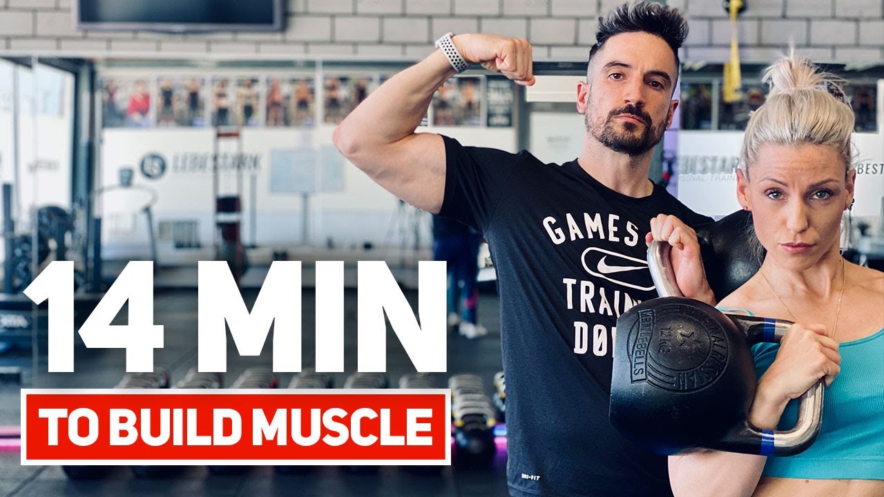 Intense Kettlebell Workout 14 Minutes with Doubles (FOLLOW ALONG