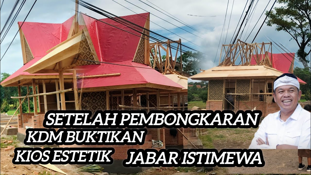 Kabar gembira !! Kdm buktikan relokasi warung yang dulu di bongkar ! Warung estetik program kdm
