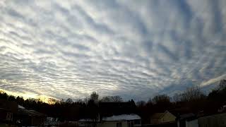 Cool Timelapse Shows Altocumulus Clouds Passing Over East Kentucky