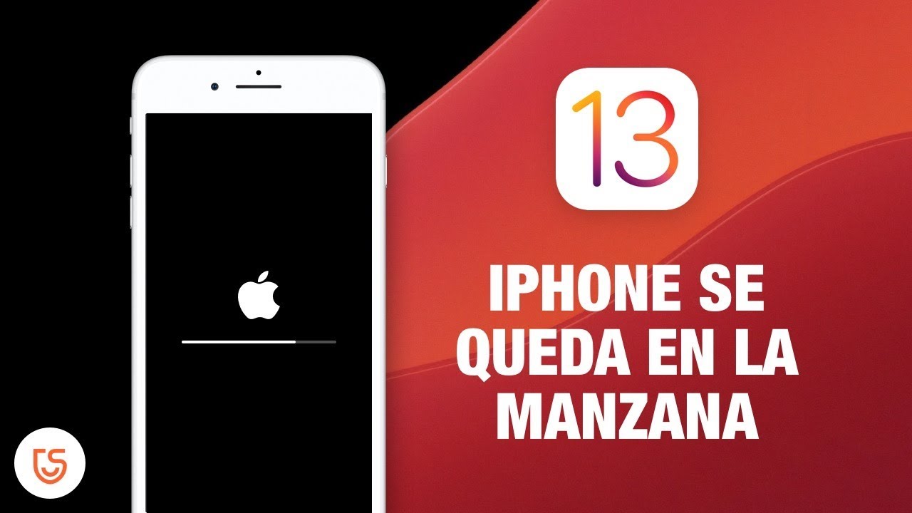 Mi iPhone se queda en la manzana iOS 13 - YouTube