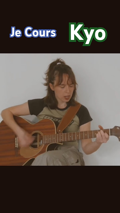 Cover of 'Je Cours' by french band Kyo 🎸! This is for all 90s kids 😉 !  Full cover ➡️ my channel🔥
