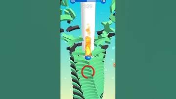 🔥Stack ball game stack balls #shorts #shortviral gameplay