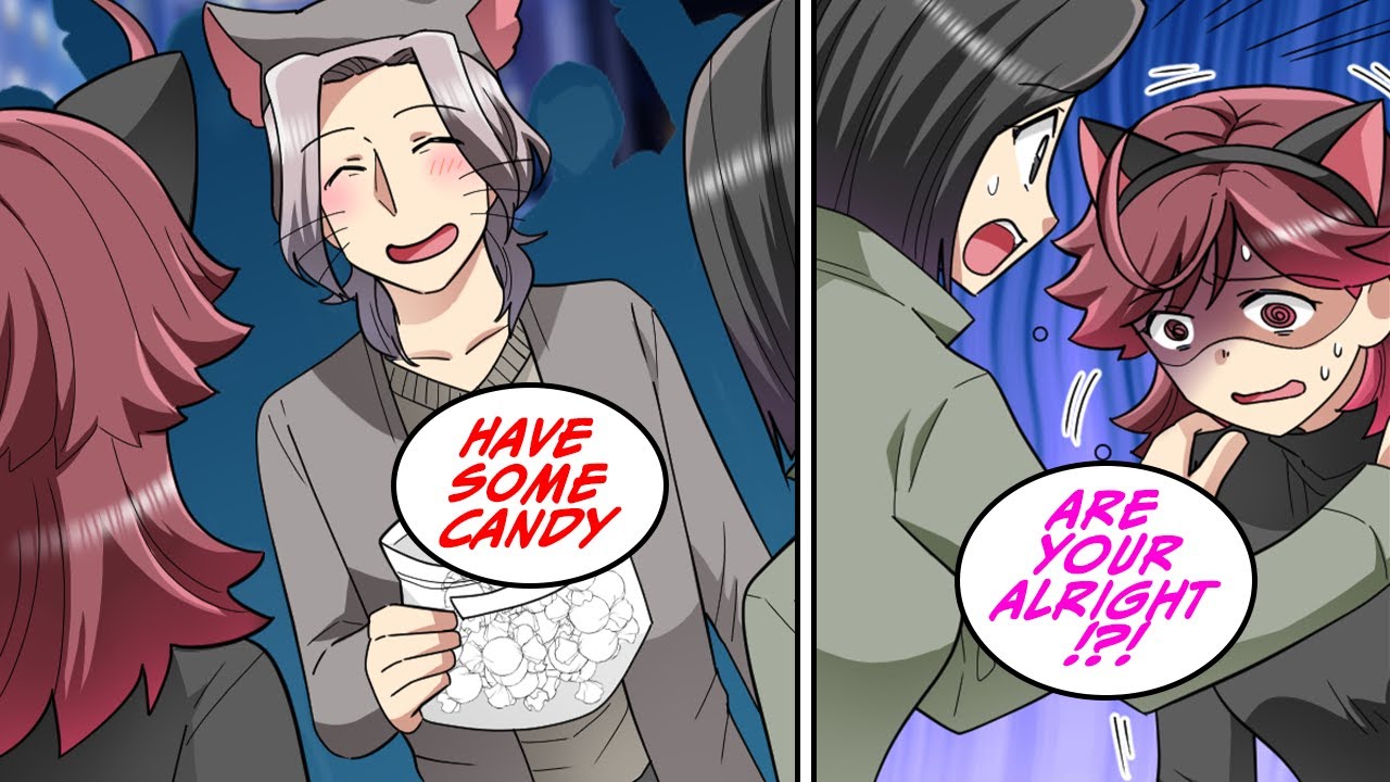 I participated in a town halloween event with my friend, but then... [Manga Dub]