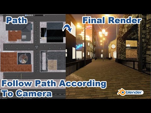 Camera Animation Trick for Architectural in Blender || Camera Animation