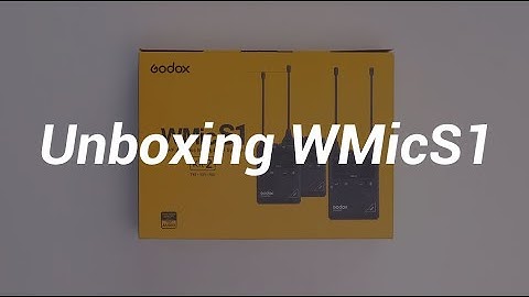 GodoxAudio: Unboxing WMicS1