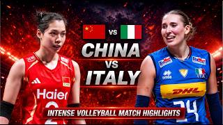 China vs Italy | Bronze Medal Match | Women's VNL 2026