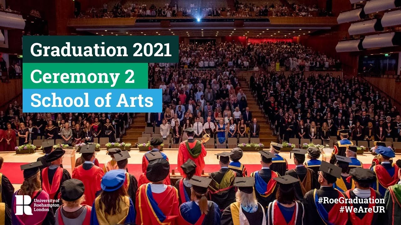 Graduation 2021 | Ceremony 2 | School of Arts - YouTube