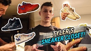 Drake Sent Tyler Herro These Kicks Inside The Kentucky Guards Sneaker Closet