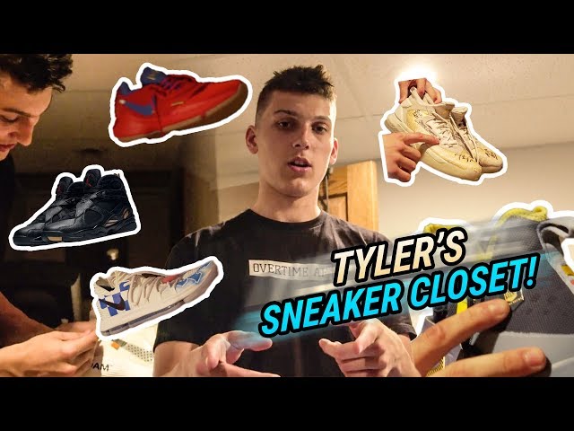 DRAKE Sent Tyler Herro These Kicks! Inside The Kentucky Guard's Sneaker  Closet 🔥 