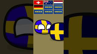 Guess the country! scp 3008 ikea & sweden #shorts #countryballs #animation screenshot 3