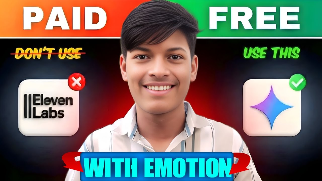 Unlimited AI Voice with Emotion 😲 | Gemini Free AI Voice | No Credit