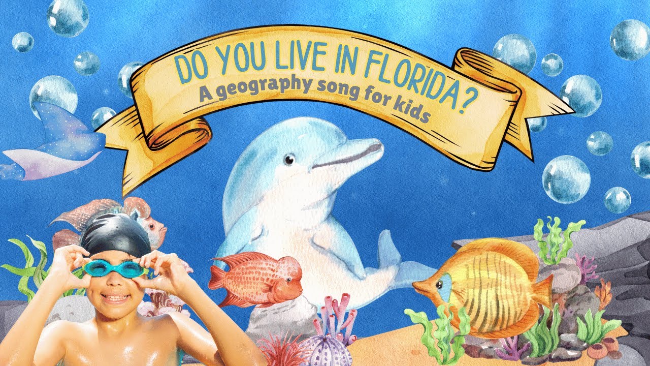 Do You live in Florida? / Geography Song for Kids