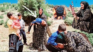 Nazanin’s Scream in the Mountains After Her Child’s Fall😱
