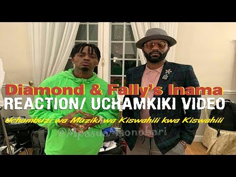 Diamond Platnumz Ft Fally Ipupa - Inama (Official Video)| REACTION/ UCHAMKIKI - Uchambuzi Wa Muziki
