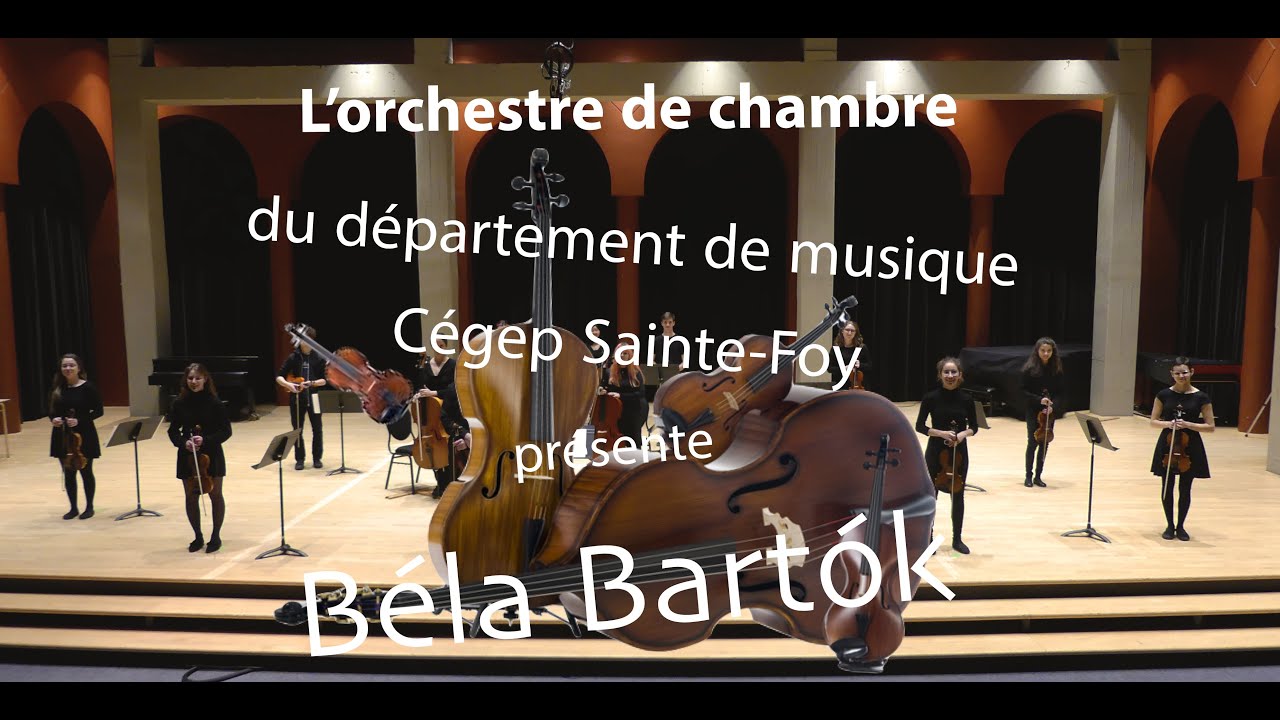 L'orchestre de chambre interprète Béla Bartók - Musique - Cégep de Sainte-Foy