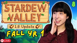 THE GRIND NEVER STOPS | Fall Yr 1 | Stardew Valley 1.6