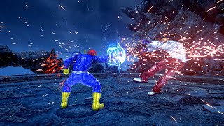 Captain Falcon Enters Tekken