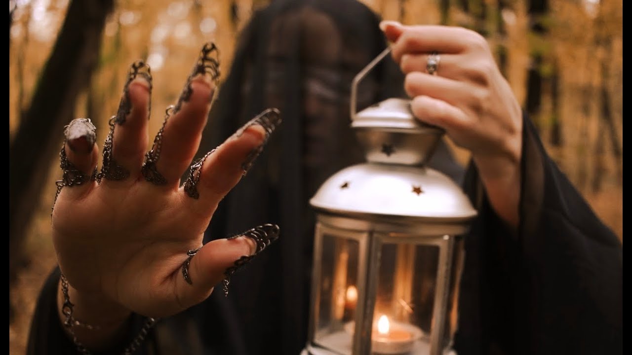 ASMR |Чувствую твои негативные мысли. Давай уберем их | cinematic fantasy asmr✨Halloween vibe (sub)