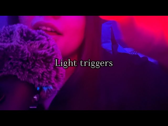 ASMR more Light Triggers!