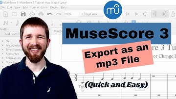 How to Convert MuseScore to an mp3 Audio File, MuseScore 3 Export Audio