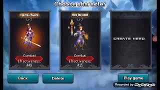 Play Game:"Honor Road-Fallen Fighter" screenshot 1