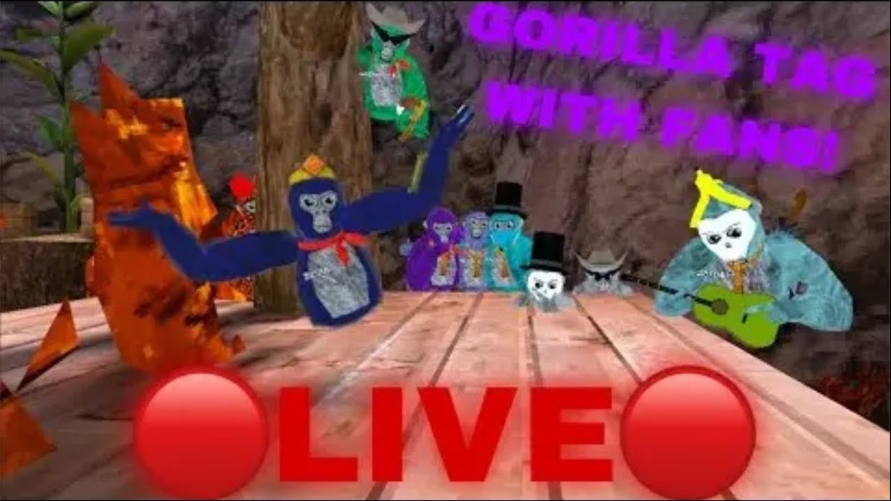 Playing Gorilla tag and Chatting gtag code is TICOVR #gorillatag # ...