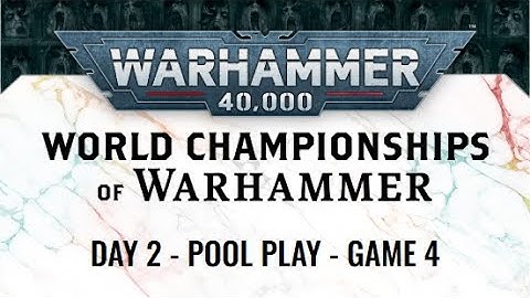 Warhammer 40,000 - Round 4 - World Championships of Warhammer 2025: Necrons vs. Adeptus Mechanicus