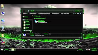 Nuclear Green ThemePack win8