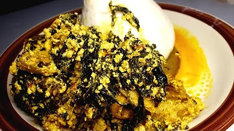 how to cook the best lumpy Egusi soup without frying your Egusi