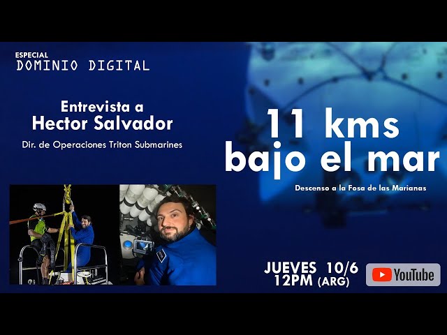 Entrevista a Hector Salvador de Triton Submarines