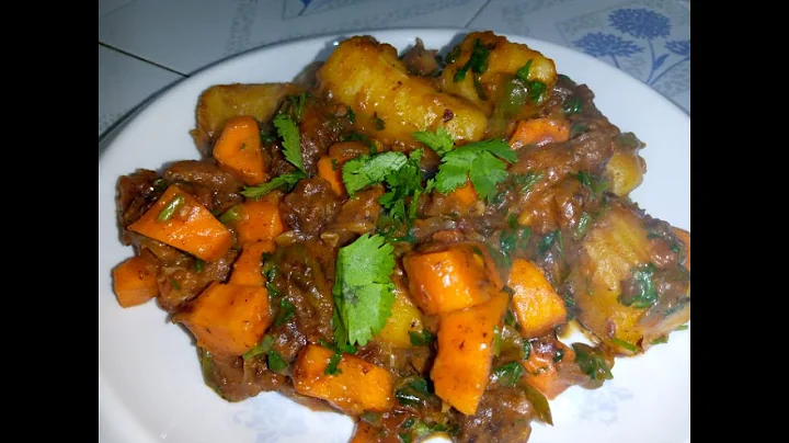 KENYAN STYLE MATOKE (GREEN BANANAS)/MATOKE WITH BEEF