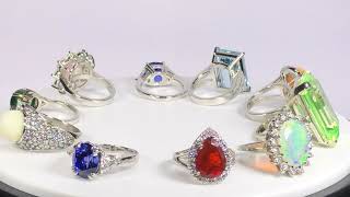 Global Gemologys Rare Gems & Jewels - Ring Collection