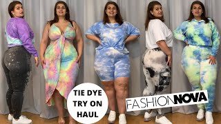 Fashion Nova Curve Tie Dye Try On Haul