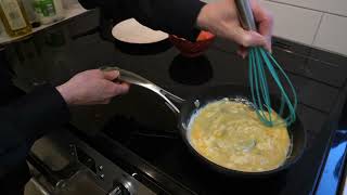 Scrambled Eggs in a Saucepan