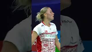 The best rallies! Akane Yamaguchi vs Mia Blichfeldt | India Open 2024 R32 #shorts #badminton #bwf