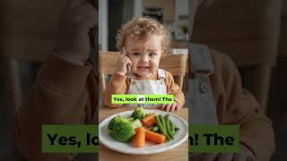 Baby Refuses to Eat Veggies #learnwithsadifa#viralshorts#education#studytips#shorts