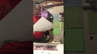 Sublimation on wrapping paper from dollar tree