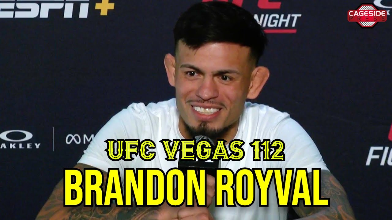 Брэндон Ройвал рассчитывает на титульный бой после «прогулки с Капе» | UFC Vegas 112