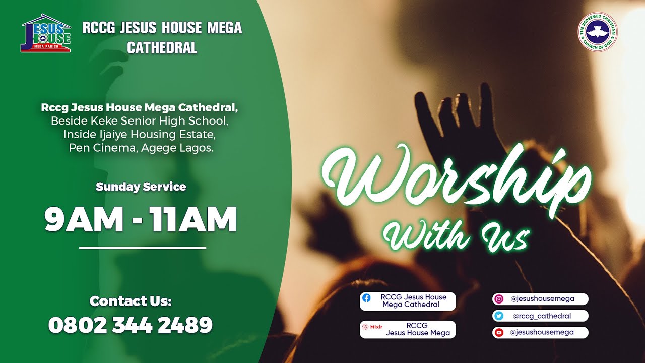 RCCG JULY 7th 2024 THANKSGIVING SERVICE YouTube