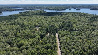 Drone 360 At Eagle River Chain Of Lakes - Eagle River, Wisconsin - 28 Connected Lakes