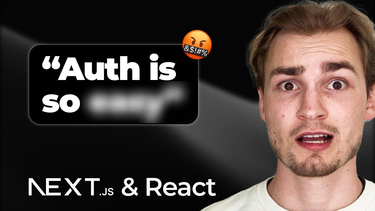 The Only React/Next.js Auth Tutorial You Need In 2025 - YouTube