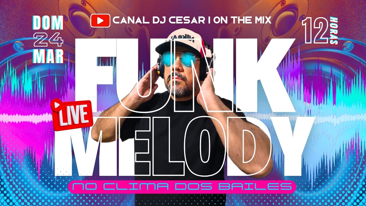 FUNK MELODY LIVE #34 | NO CLIMA DOS BAILES | Stevie B, Nyasia