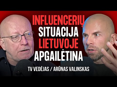 ARŪNAS VALINSKAS: Ukrainai 100000€, knygų rekomendacijos, meilė Ingai, influenceriai | TG 072