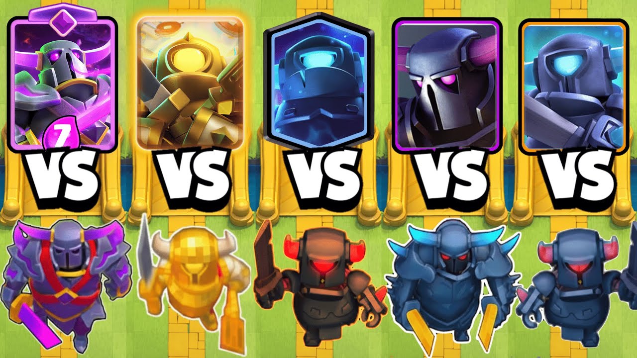 WHICH IS THE BEST PEKKA? | TOURNAMENT | CLASH ROYALE