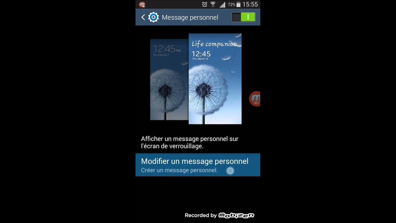 Comment Ecrire Son Nom Sur L Ecran De Verrouillage Youtube