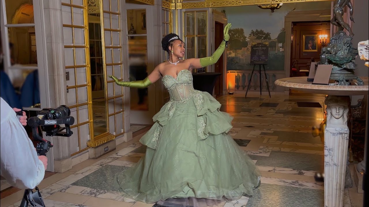 The MOST INSANE thrift flip 🪷 Making a Princess Tiana Cosplay 🪷✨