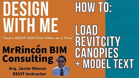 Canopies from REVITCITY & Model Text