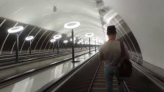 МОСКВА 2023: станция метро Рижская – по старой и новой станциям  – 19 июня 2023, ПН
