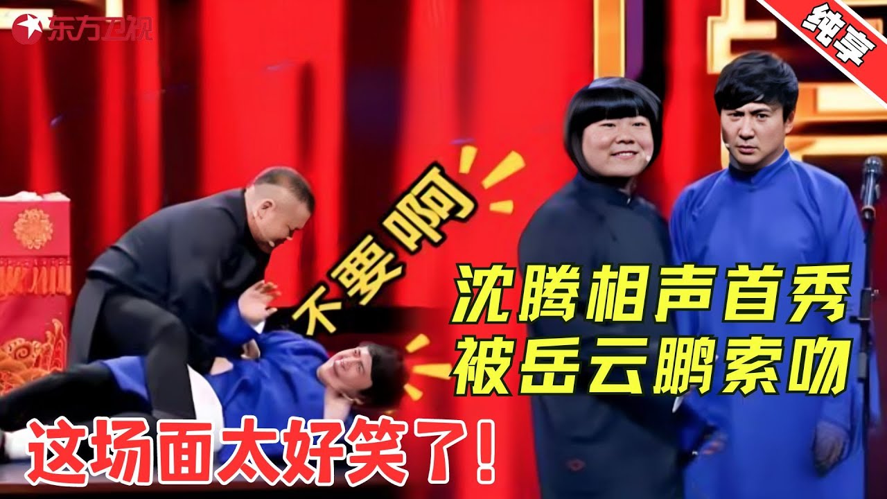 【相声】沈腾相声首秀！岳云鹏给他做捧哏，二人首次同台合作包袱乱甩精彩十足！【王牌对王牌】#岳云鹏 #沈腾 #小品 #相声 #喜剧 #欢乐喜剧人2 Clip