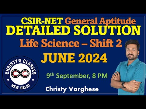 CSIR-NET JUNE 2024